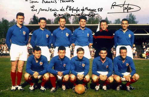 Dédicace de Raymond KOPA